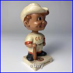 Vtg Houston Colt. 45s MLB Bobblehead/Nodder, White Jersey, Square Base'62-'63