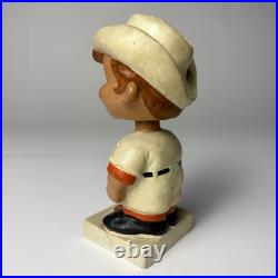 Vtg Houston Colt. 45s MLB Bobblehead/Nodder, White Jersey, Square Base'62-'63