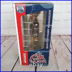Vtg JACK HANNA Columbus Blue Jackets SIGNED Bobblehead Special Limited Edition