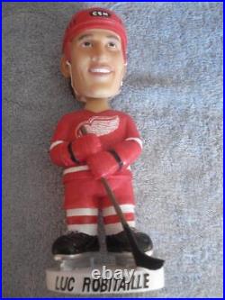Vtg Lot Of 9 Detroit Red Wings Hall Of Fame Bobbleheads(2002 Stanley Cup Champs)