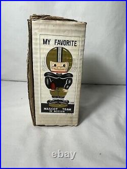 Vtg New Orleans Saints sports specialties bobble head 60s Nos