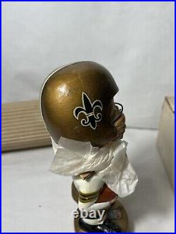 Vtg New Orleans Saints sports specialties bobble head 60s Nos