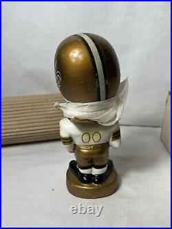 Vtg New Orleans Saints sports specialties bobble head 60s Nos