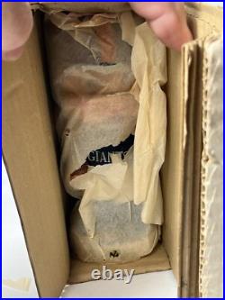 Vtg New York Giants bobble head in original box 60s Nos