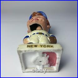 Vtg New York Mets MLB Bobblehead/Nodder, White Jersey and Square Base'61-'63 Vtg New York Mets MLB Bobblehead/Nodder, White Jersey and Square Base'61-'63