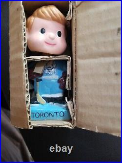 Vtg Nos 1962 NHL Toronto Maple Leafs Hockey Bobblehead Nodder Bobble Head Japan Vtg Nos 1962 NHL Toronto Maple Leafs Hockey Bobblehead Nodder Bobble Head Japan