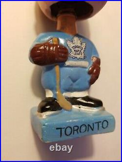 Vtg Nos 1962 NHL Toronto Maple Leafs Hockey Bobblehead Nodder Bobble Head Japan Vtg Nos 1962 NHL Toronto Maple Leafs Hockey Bobblehead Nodder Bobble Head Japan