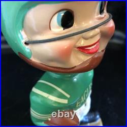 Vtg Philadelphia Eagles sports specialties bobble Head Nodder 1967 gold base Vtg Philadelphia Eagles sports specialties bobble Head Nodder 1967 gold base
