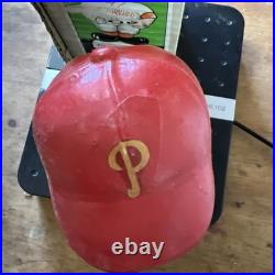 Vtg Philadelphia Phillies 1960's Bobblehead Nodder Original Box
