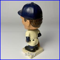 Vtg Roger Maris NY Yankees Bobblehead/Nodder, Embossed Logo, Square Base'61-'63