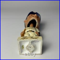 Vtg Roger Maris NY Yankees Bobblehead/Nodder, Embossed Logo, Square Base'61-'63