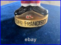 Vtg San Francisco 49ers NFL Team Gold Base Error Nodder/Bobbing Head Japan