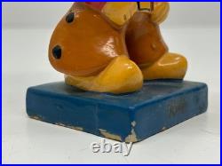 Vtg c1960s Reddy Kilowatt Cowboy Western Bobblehead Nodder Figure Some Chips