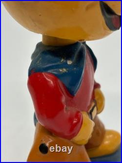 Vtg c1960s Reddy Kilowatt Cowboy Western Bobblehead Nodder Figure Some Chips