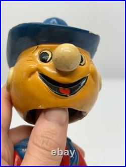 Vtg c1960s Reddy Kilowatt Cowboy Western Bobblehead Nodder Figure Some Chips