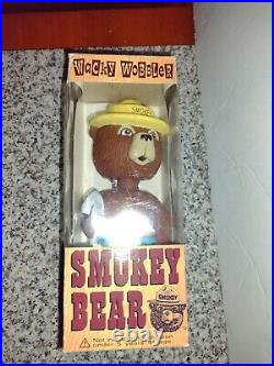 Wacky Wobbler Smokey Bear. NEW. Vintage