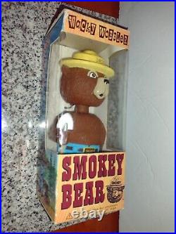 Wacky Wobbler Smokey Bear. NEW. Vintage