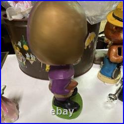 Washington Huskies Vintage Football Bobble Head Purple Gold Collectible