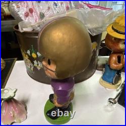 Washington Huskies Vintage Football Bobble Head Purple Gold Collectible