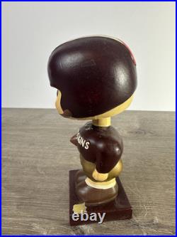 Washington Redskins Square Base Football Bobblehead Nodder Bobbing Head Vintage Washington Redskins Square Base Football Bobblehead Nodder Bobbing Head Vintage