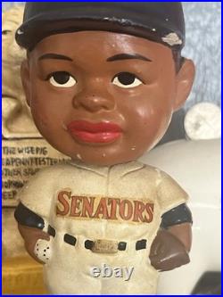 Washington Senators Vintage Baseball Bobble Head Bobblehead Figure Collectible