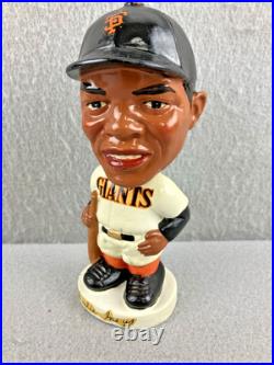 Willie Mays Giants Bobble Head Knodder Toy Figurine Vintage Original 1962 Japan