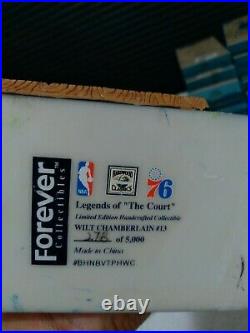 Wilt Chamberlain Philadelphia 76ers Bobblehead yzerman ticket vintage collection