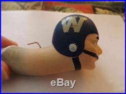 Winnipeg Blue Bombers CFL Vintage Mascot Bobbing Head Doll Nodder! ENDS TONITE