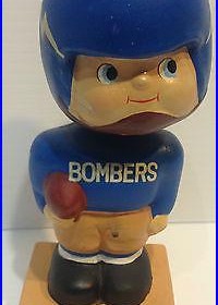 Winnipeg Blue Bombers Vintage CFL Bobble Head 1960